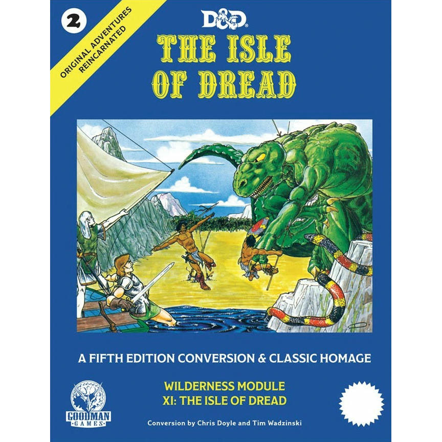 Goodman Games Original Adventures Reincarnated #2 - The Isle of Dread