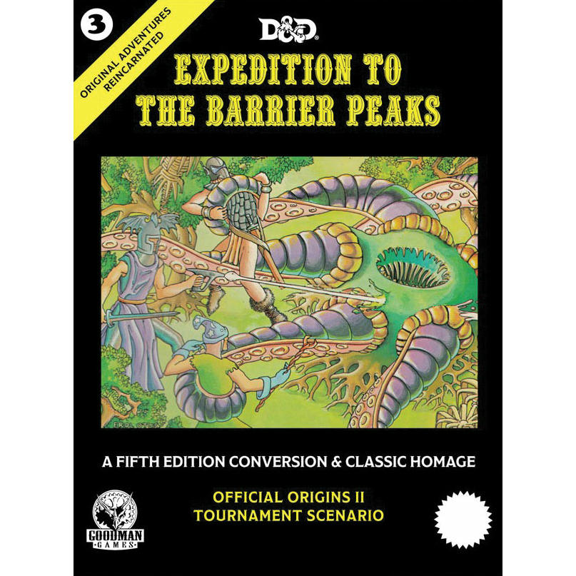 Goodman Games Original Adventures Reincarnated #3: Expedition to The