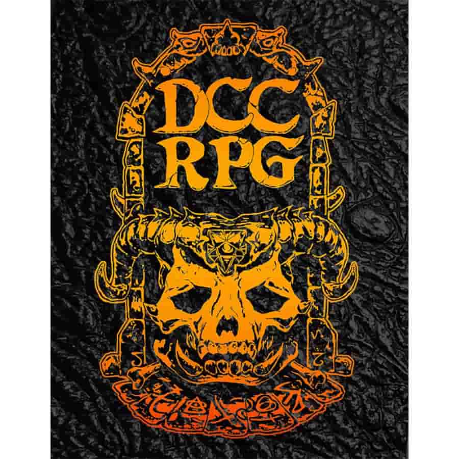 Dungeon Crawl Classics RPG: Core Rulebook (Demon Skull Monster Hide Edition Hardcover)