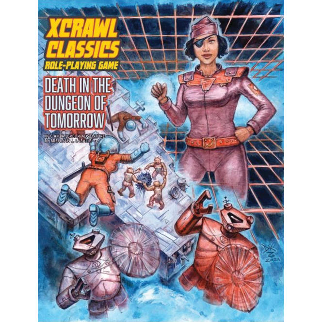 Image of Xcrawl Classics RPG: #004 - Death in the Dungeon of Tomorrow
