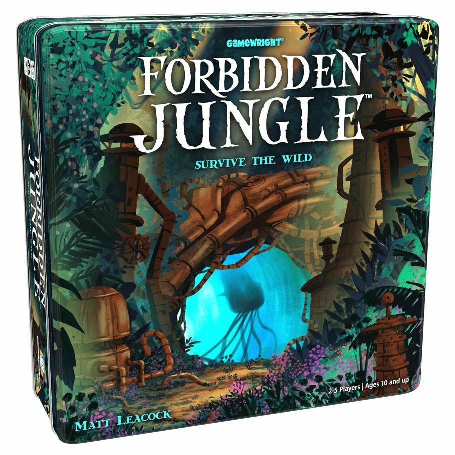 Image of Forbidden Jungle: Survive the Wild Board Game by Gamewright Games GMW429