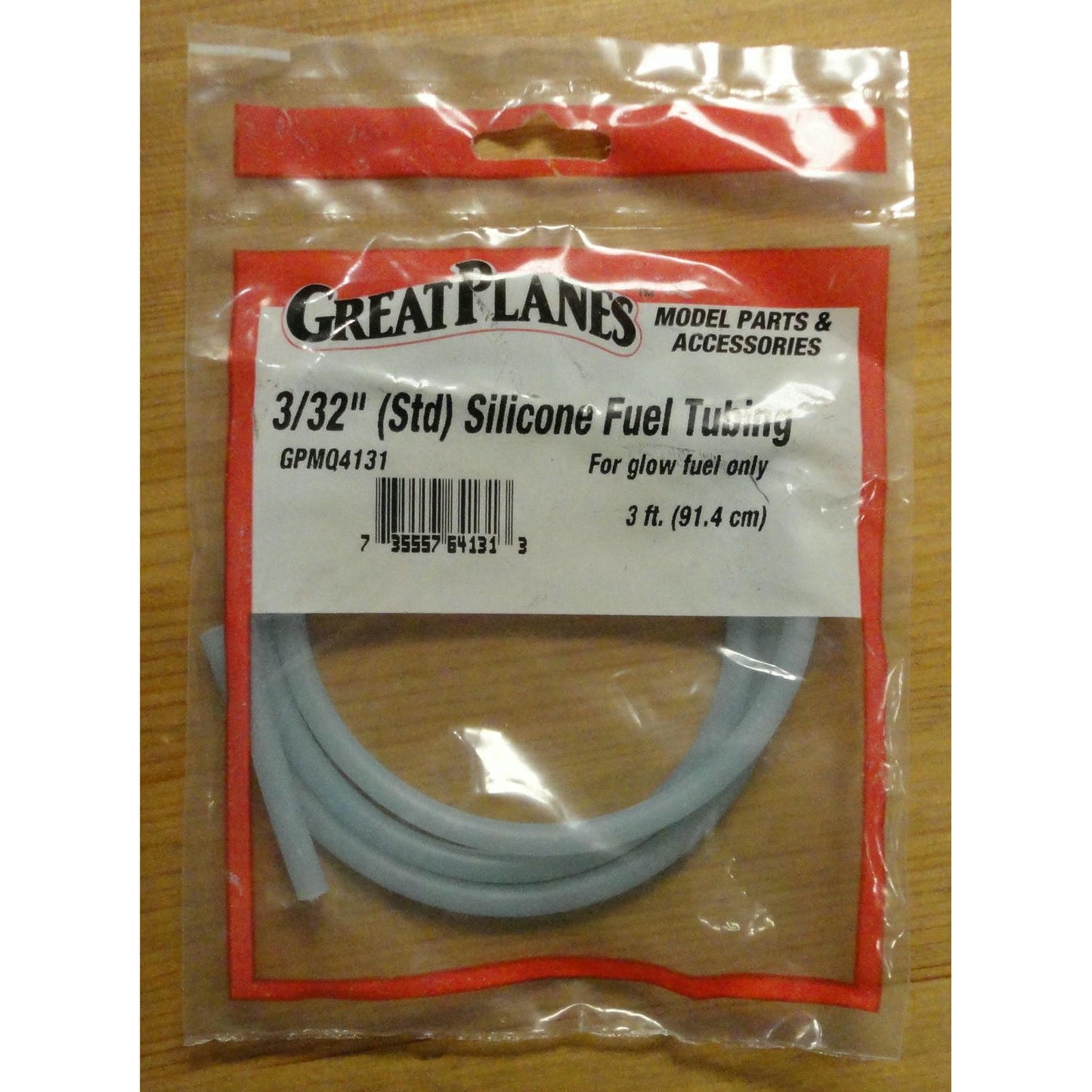 Image of Great Planes 36 3/32 ID Standard Nitro Glow Fuel Line GPMQ4131 (3ft / 91.4cm)