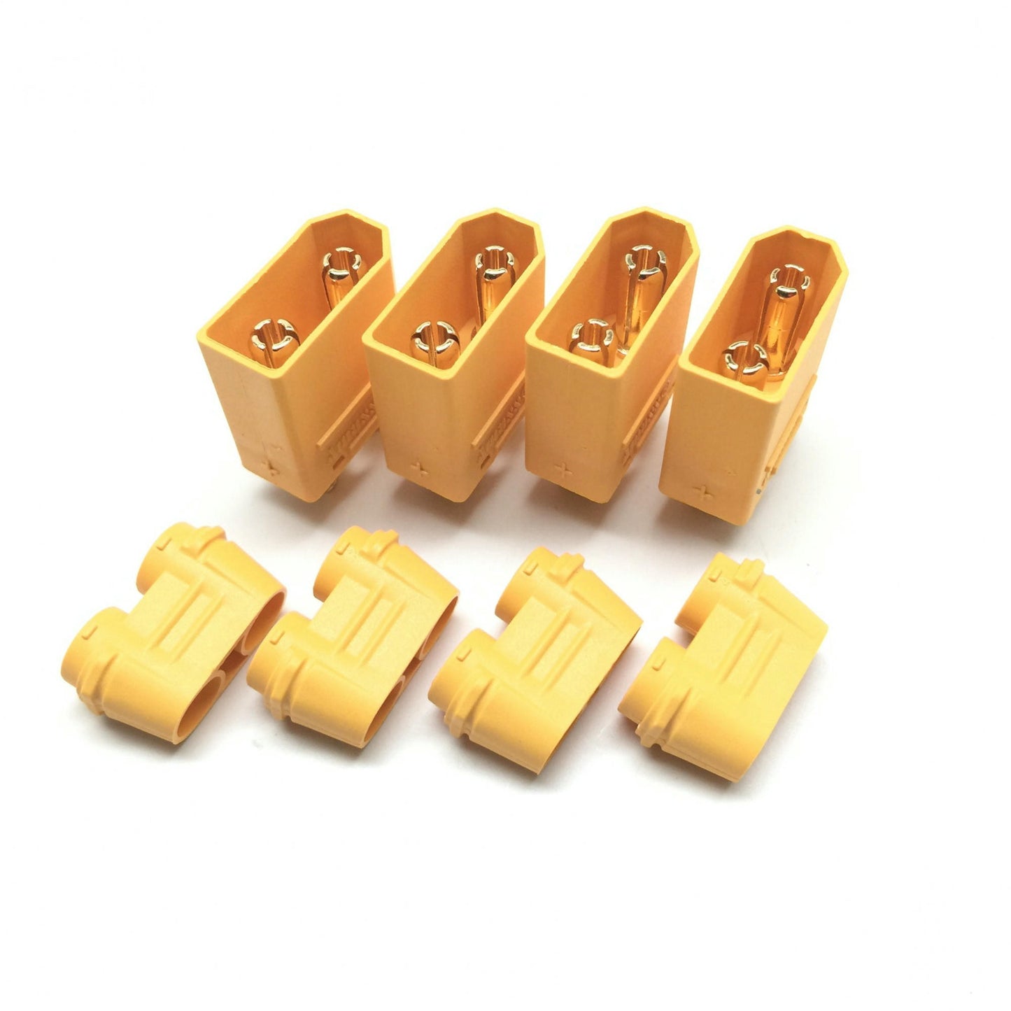 Image of Maclan Racing XT90 Male Connectors (4pcs) HADMCL4113