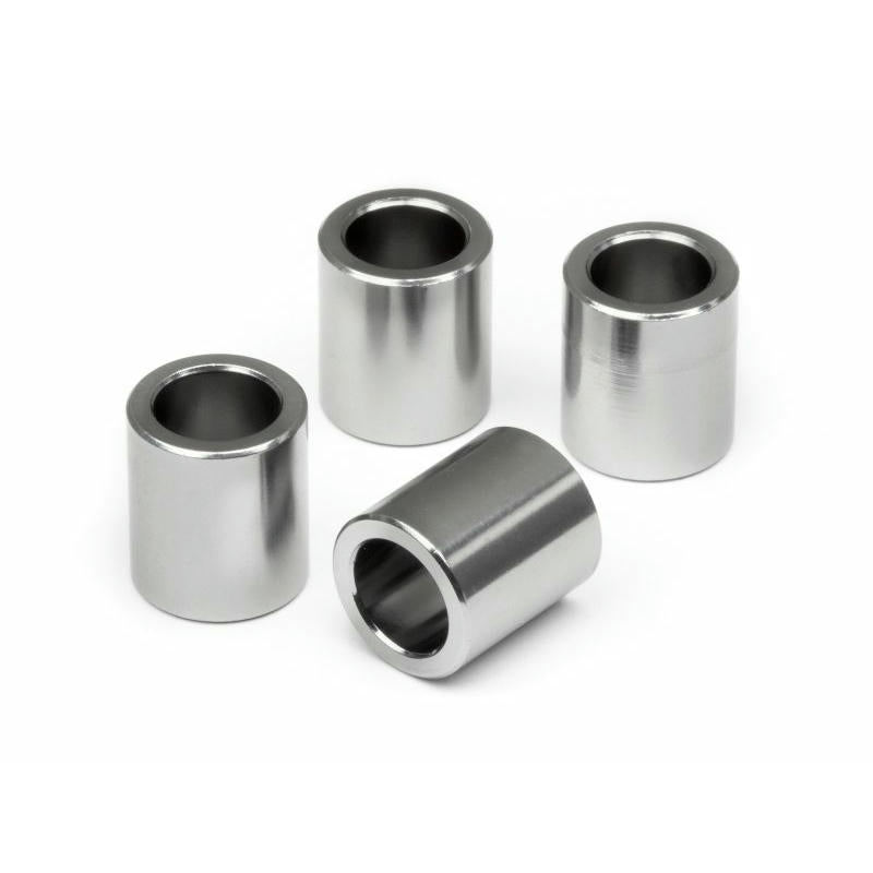 Image of HPI Racing Savage XL Monster Truck 8x12x14mm Gunmetal Spacers (4pcs) HPI113002