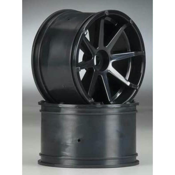 Image of HPI Racing Blast Wheel Black 115x70mm 7 inch (2) Savage/Revo/Warhead/T-Maxx