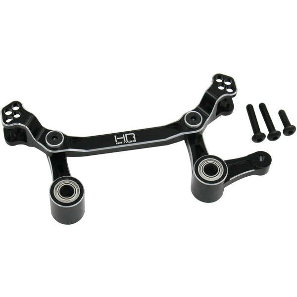 Image of Black Alloy Steering Bellcrank for Arrma 1/10 4x4 Vehicles AR340132 HRAATF4801