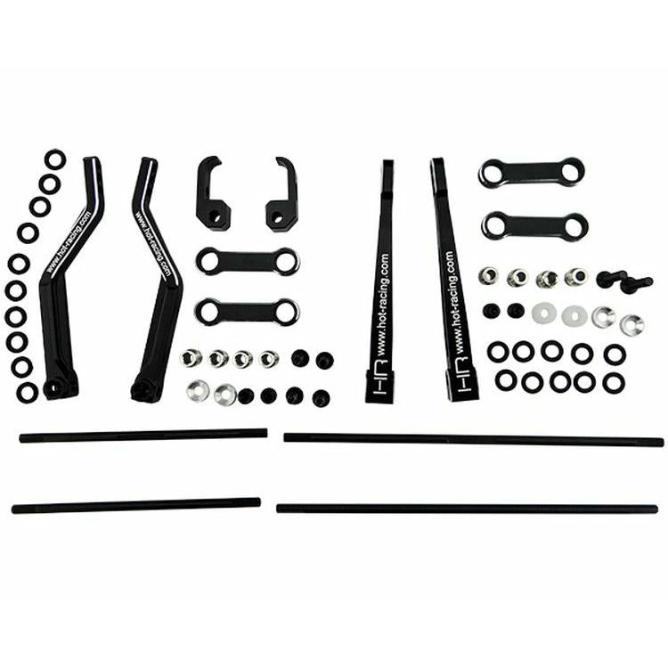 Image of Axial Racing Bomber Desert Buggy Black Torsion Sway Bar Set Hot Racing RRT331X01