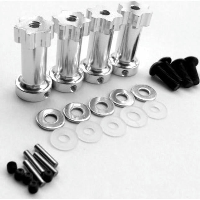 Image of Hot Racing 1/10th Scale Slash 4x4 /Stampede 4x4 28mm Wheel Extension HRASLF10X08