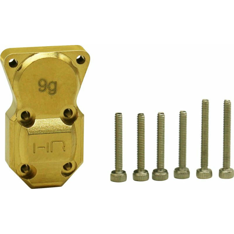 Image of Axial SCX24 9g Brass Differential Cover by Hot Racing HRASXTF12CH