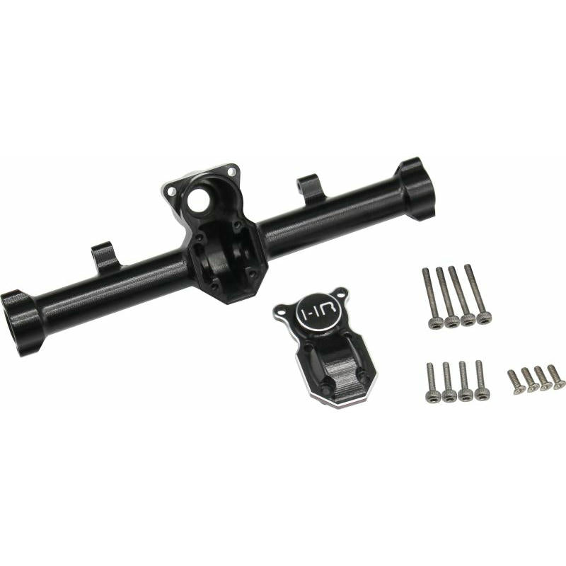Image of Axial SCX24 Rock Crawler Black Alloy Rear Axle Case HRASXTF1301