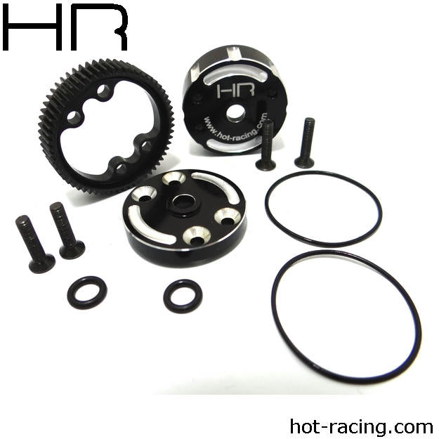 Image of Hot Racing 1/10th Scale Sealed Alum Differential Case/Traxxas 2WD HRATE38CH