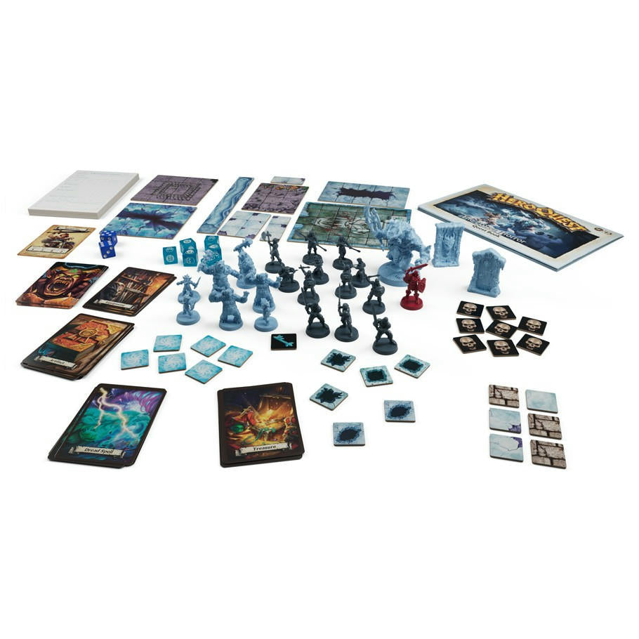 Image of Heroquest Fantasy Board Game: The Frozen Horror Expansion by Hasbro HSBF5815