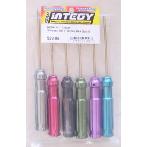 TI-NITIRIDE HEX WRENCH SET (6)