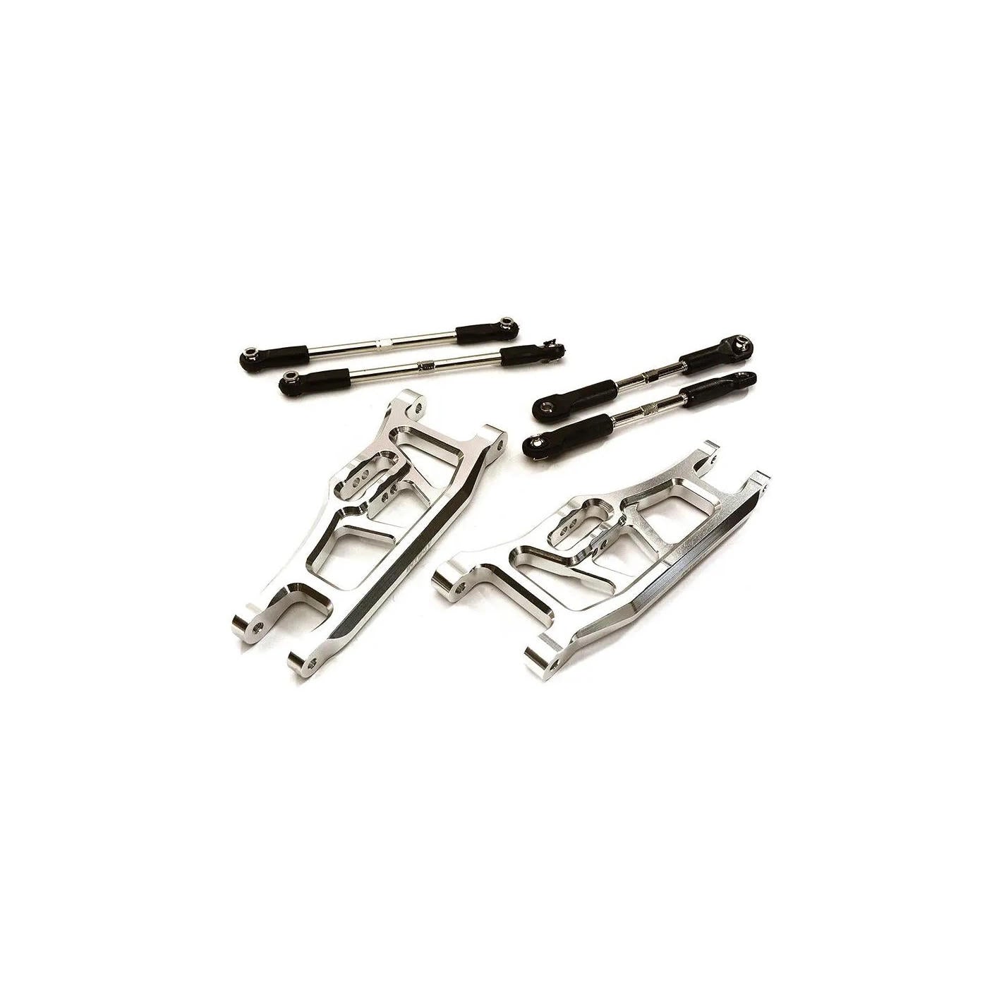 Slash 2WD Silver Front34mm Extended Suspension Conversion