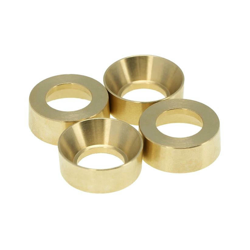 Image of Axial SCX24 Brass Wheel Weights (10g each, 4pcs) by Integy INTC30335