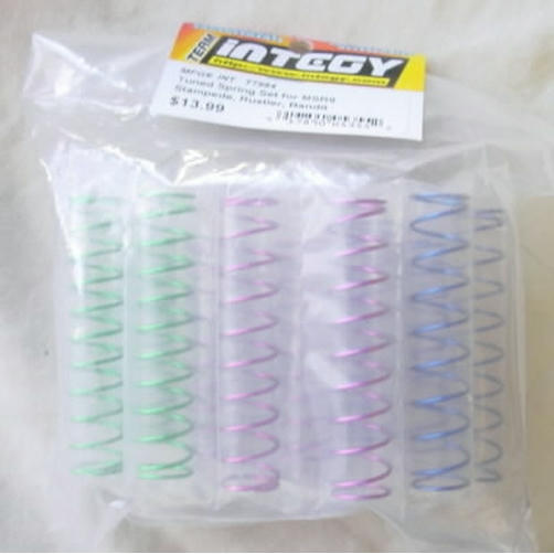 Image of Traxxas Rustler/Stampede 2WD MSR9 Tuned Shock Spring Set Integy INTT7984