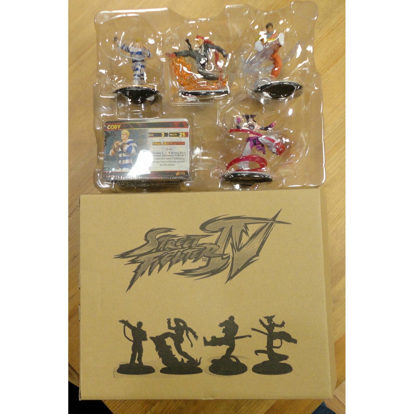 Image of Street Fighter Miniatures Game: IV Characters Expansion by Jasco Games JASMGSF05