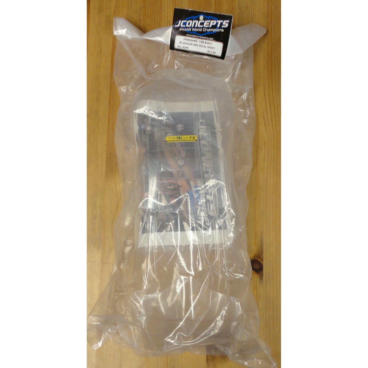 J Concepts 0289 Finnisher - RC10T5M Body with Spoiler
