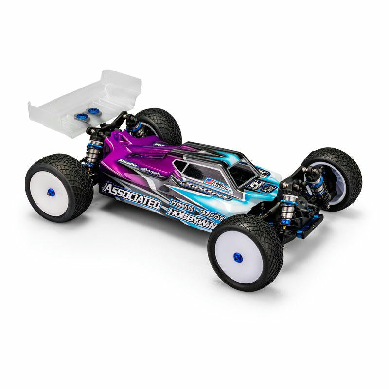 Image of J-concepts S15 Unpainted body fits Associated RC10B74.2 w/Carpet/Dirt Wing