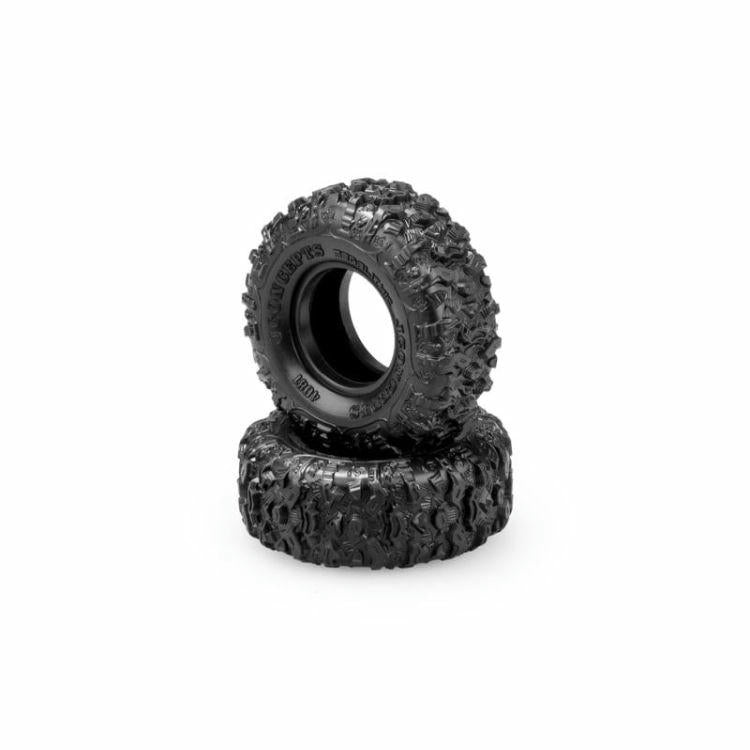 Image of 1.0 1/24th Megalithic Tires 57mm OD, fits Traxxas TRX4M JCO408102 2pcs