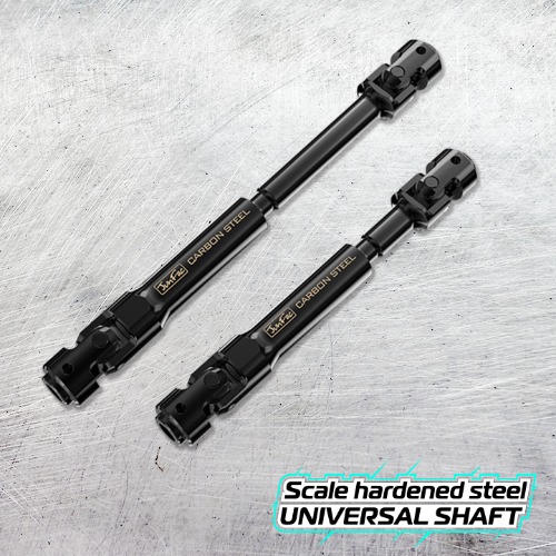Image of JunFac Scale hardened steel universal shaft for Gmade R1 r