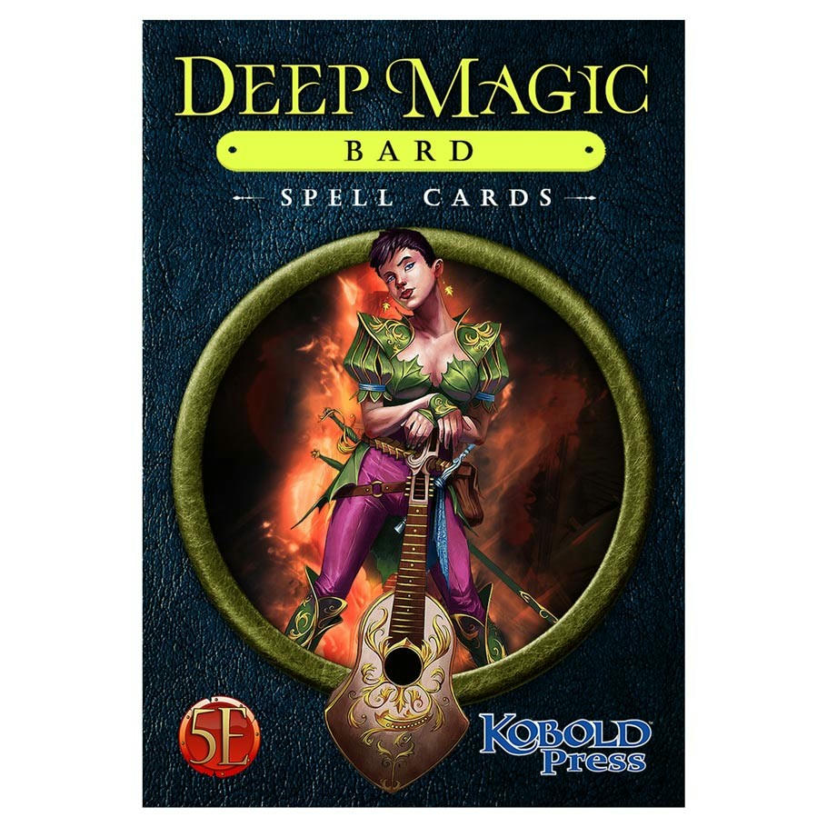 Image of Dungeons & Dragons D&D 5th Ed Bard Deep Magic Spell Cards Set KOB9160