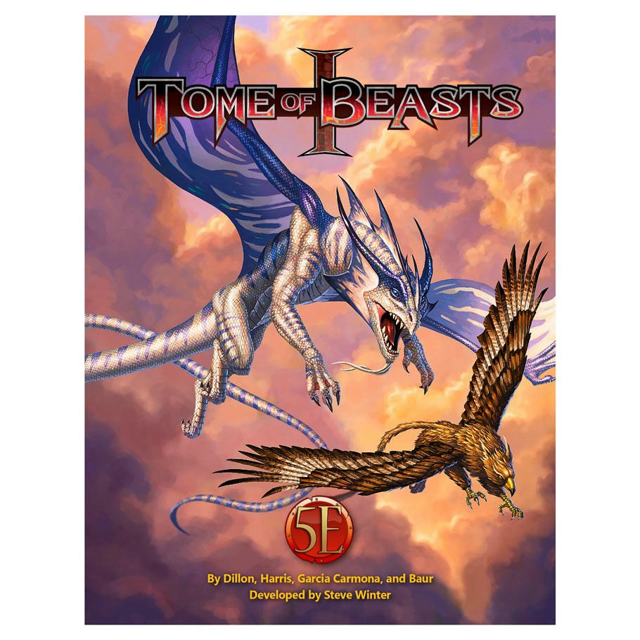 Image of Dungeons & Dragons D&D 5th Ed Tome of Beasts I by Kobold Press KOB9566 2023 Ed