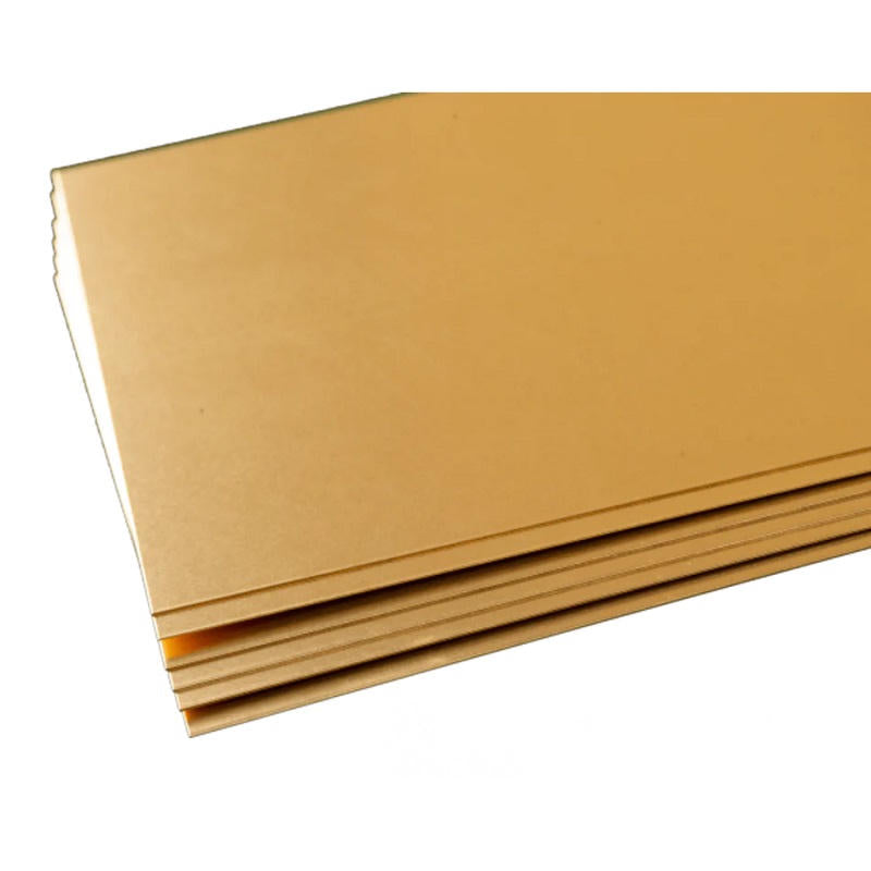 Image of Brass Sheet: 0.016 Thick 4 Wide x 10 Long