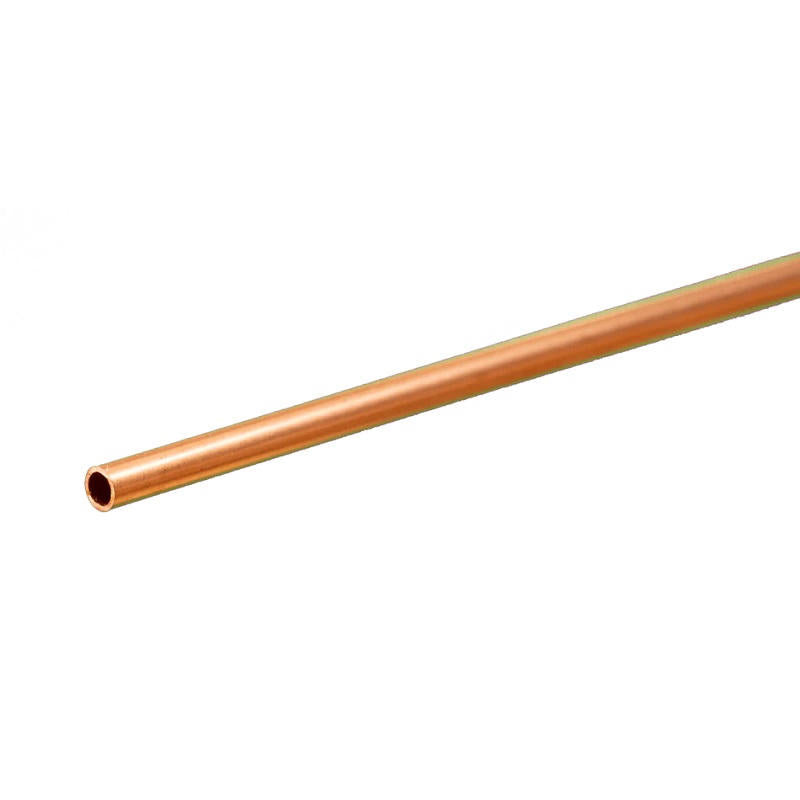 Image of Round Copper Tube: 1/8 OD x 0.014 Wall x 12 Long