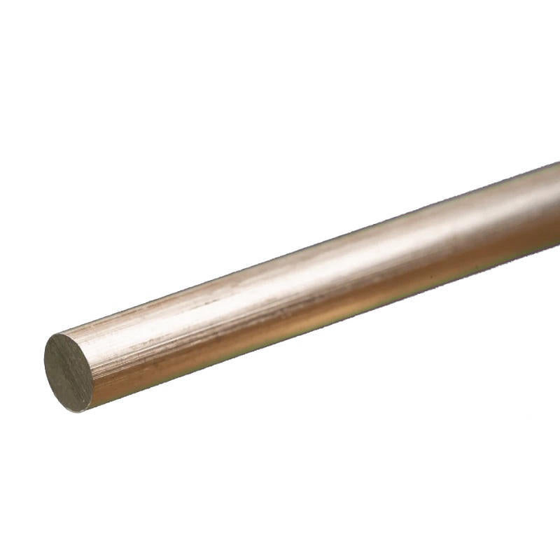 Image of Round Aluminum Rod: 1/4 OD x 12 Long