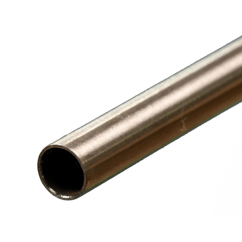 Image of Round Stainless Steel Tube: 3/8 OD x 22 Gauge x 12 Long