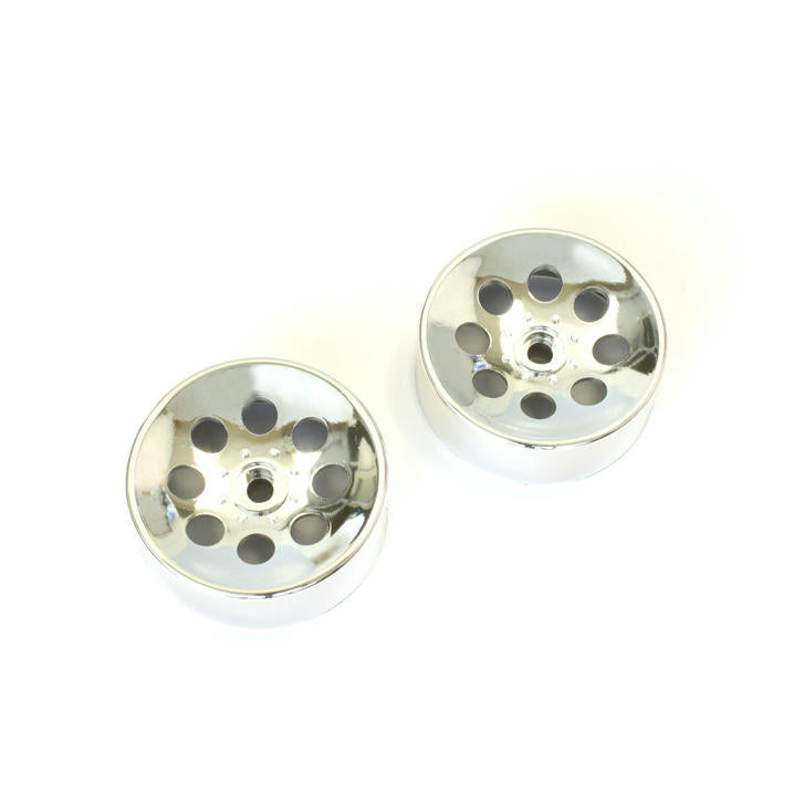 Image of Kyosho Silver Plated Wheel Set (2)/Blizzard SR KYOBL9MS