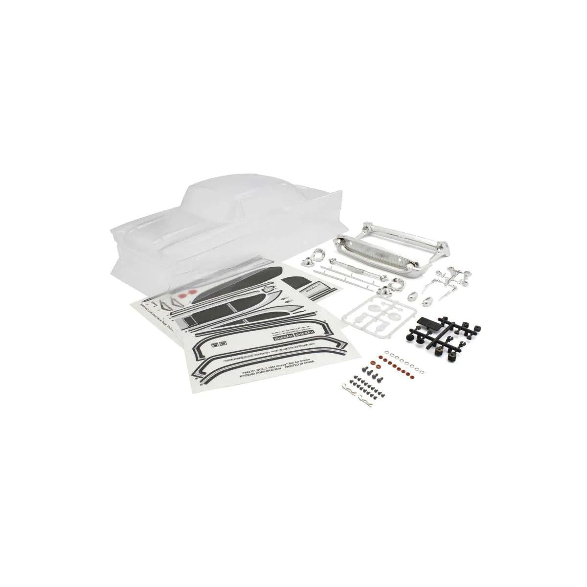Image of 1957 Chevy Bel Air Clear Body Set, Non-Decoration