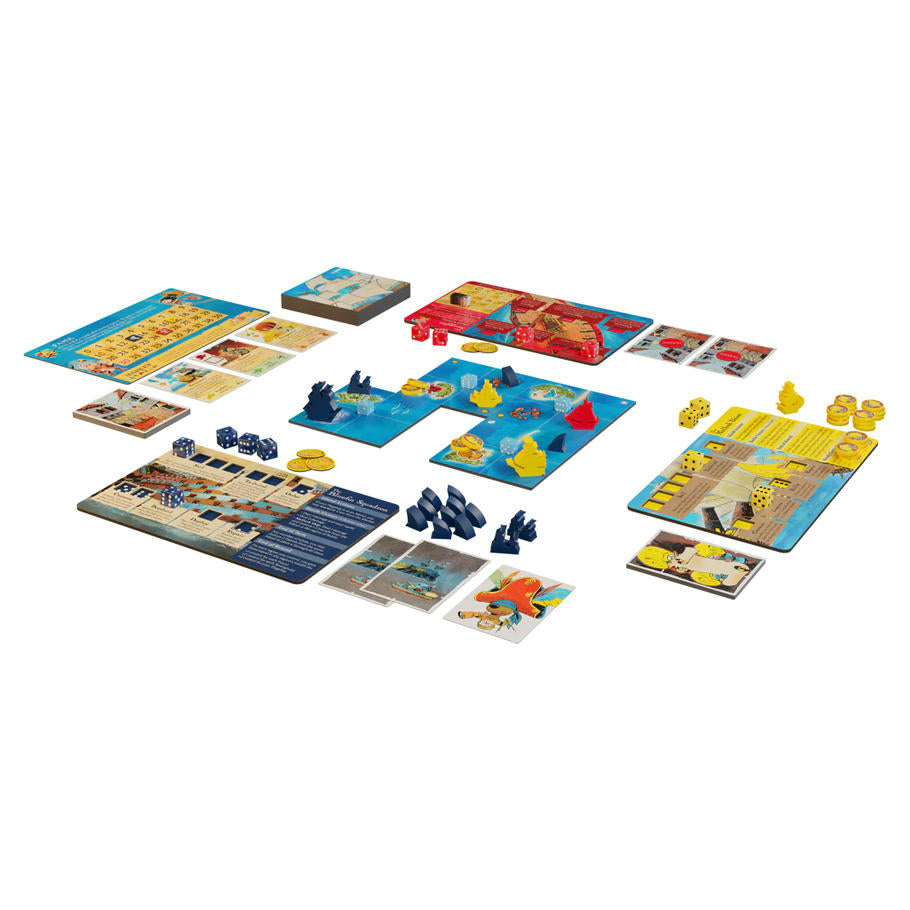 Image of Ahoy - A Board Game of Seafaring & Smuggling Leder Games LED05000