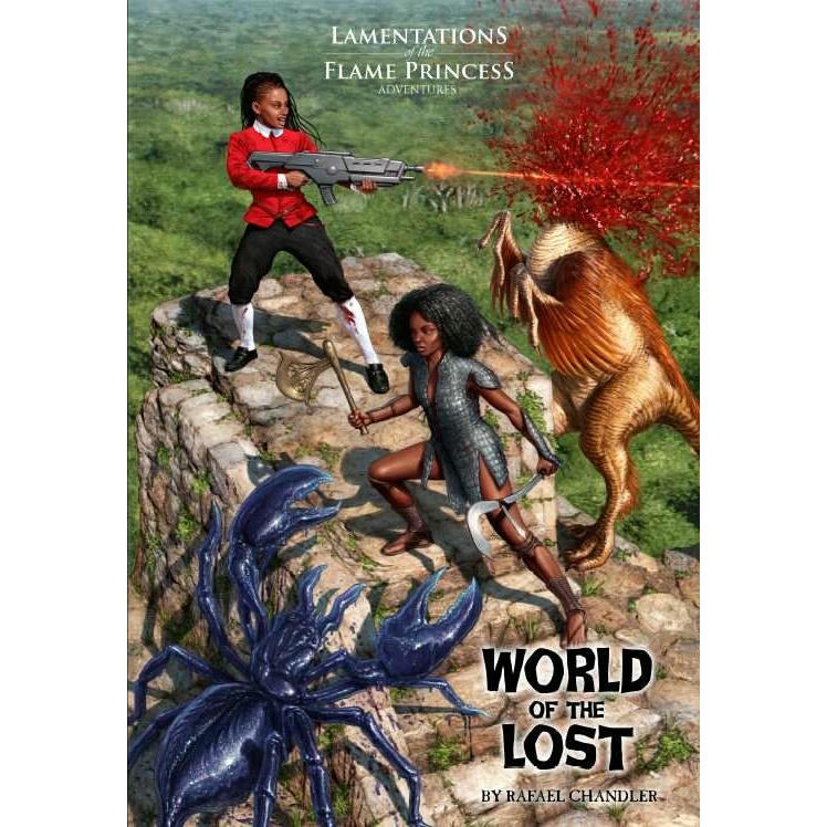 Lamentations of the Flame Princess: World of The Lost - RPG Book