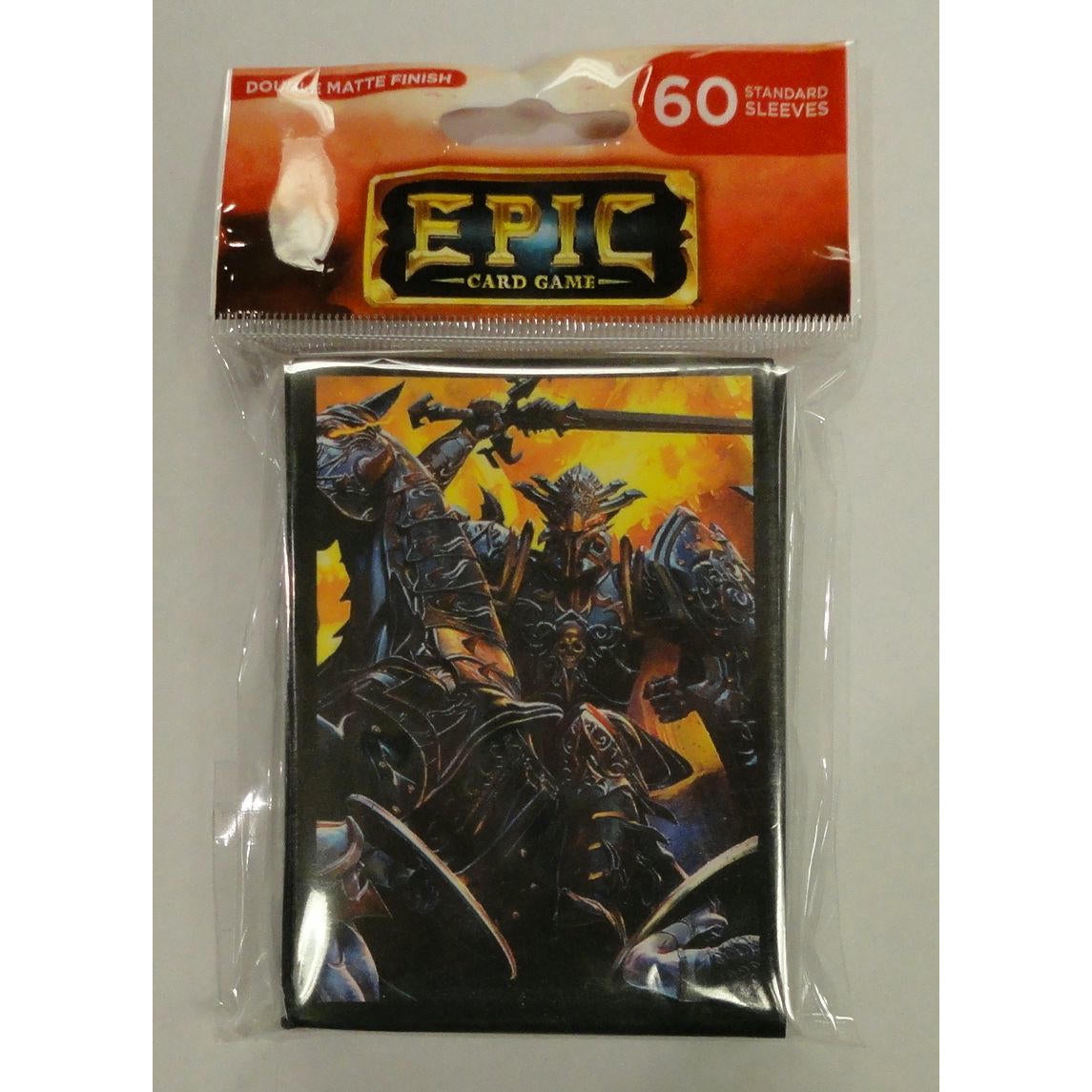Image of Epic Deckbuilding Game Dark Knight Standard Card Sleeves (60pcs) LGNEPC988