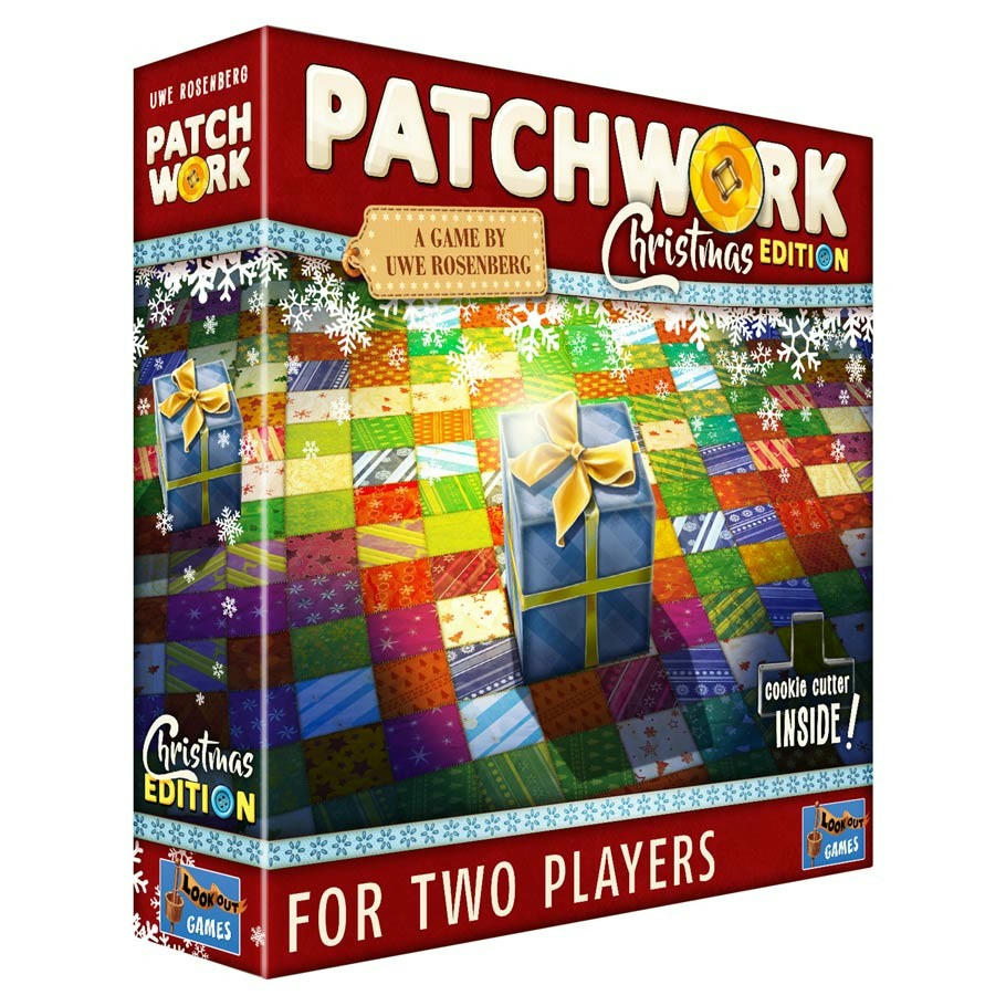 Image of Patchwork Christmas Edition board game by Uwe Rosenberg/Lookout Games LKGLK0124
