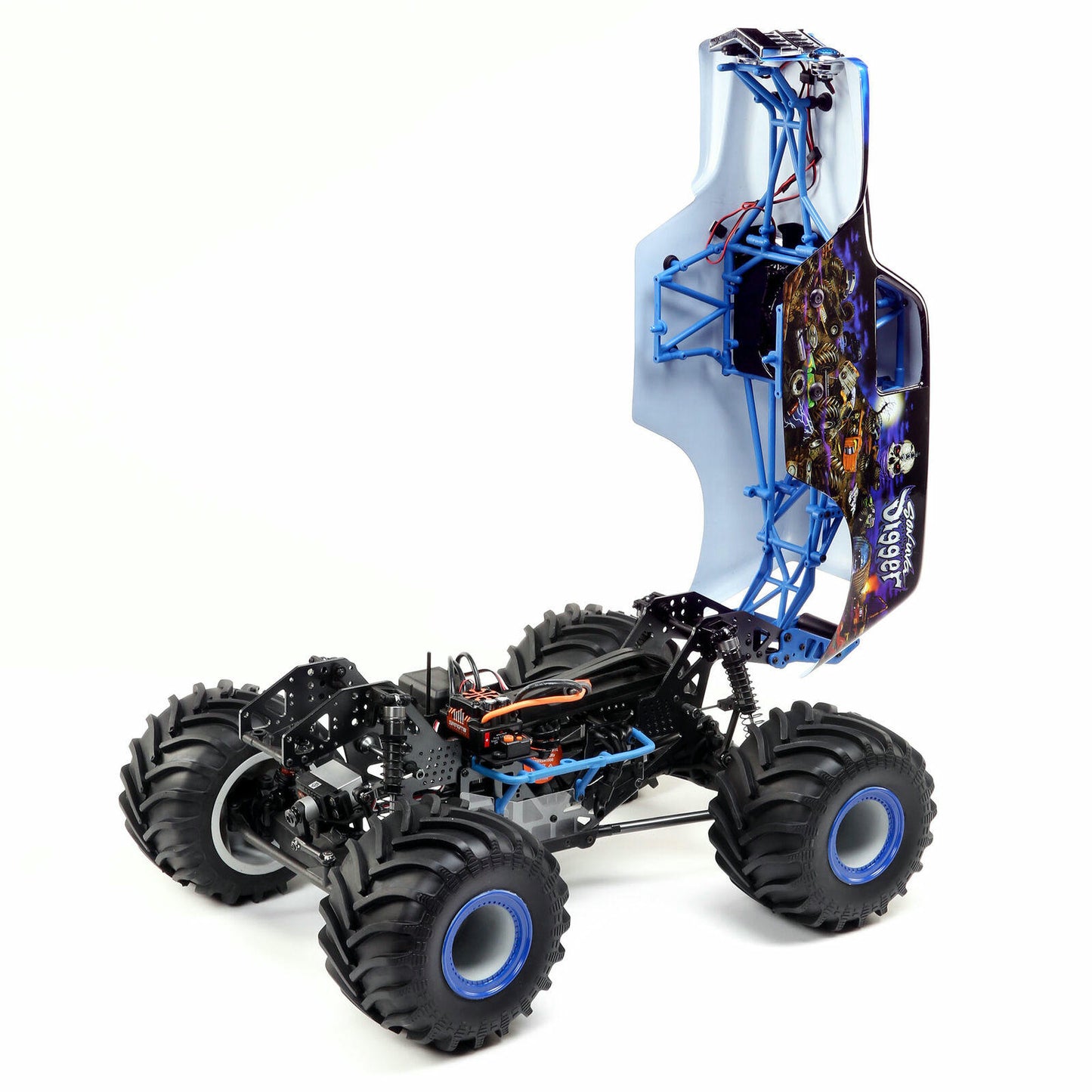 Image of Losi 1/10th LMT Solid Axle 4WD SunUvaDigger Monster Jam Truck LOS04021T2