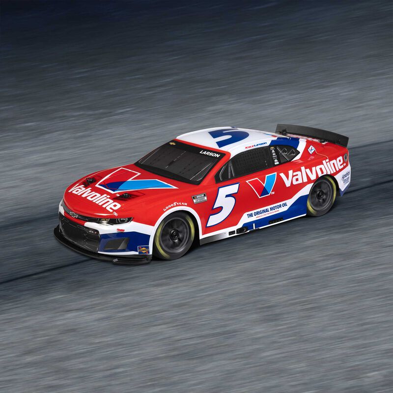 1/12 NASCAR RC Racecar Kyle Larson No. 5 2025 Valvoline Chevrolet Camaro ZL1 2S AWD RTR Brushed...