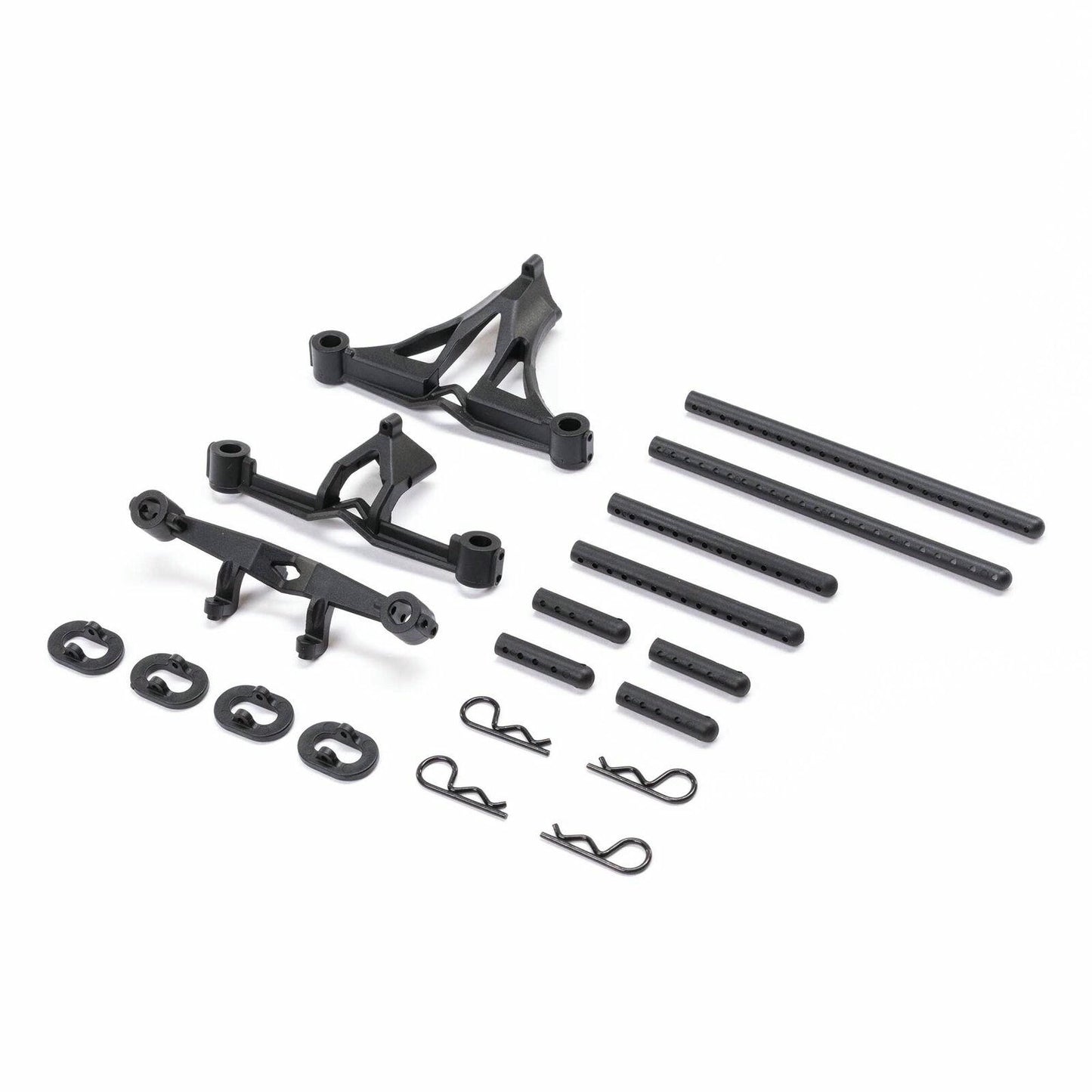 Image of Losi Mini Drag Car Body Mount Set & Posts LOS211033