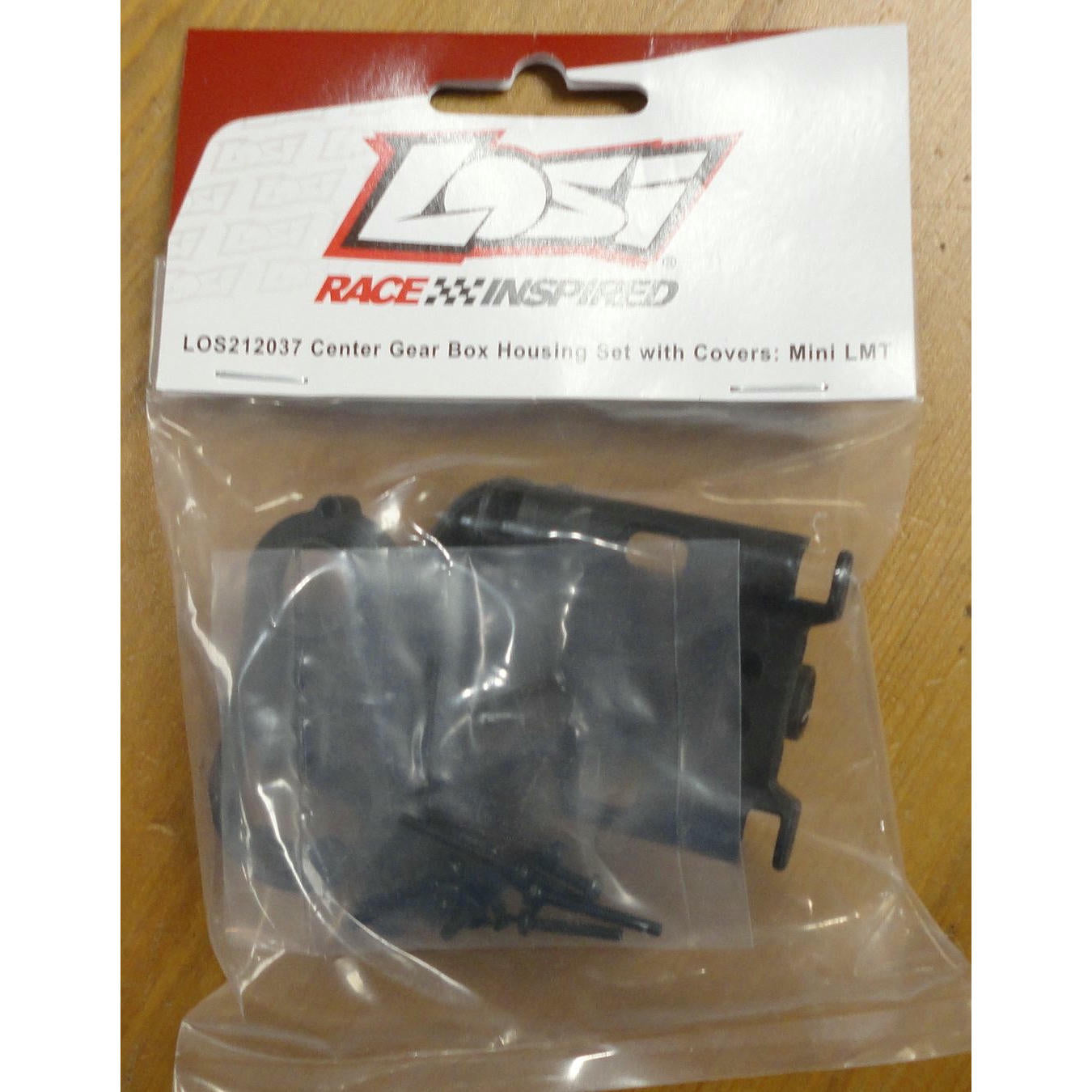 Image of Losi Mini LMT Center Gear Box Housing Set w/Covers LOS212037