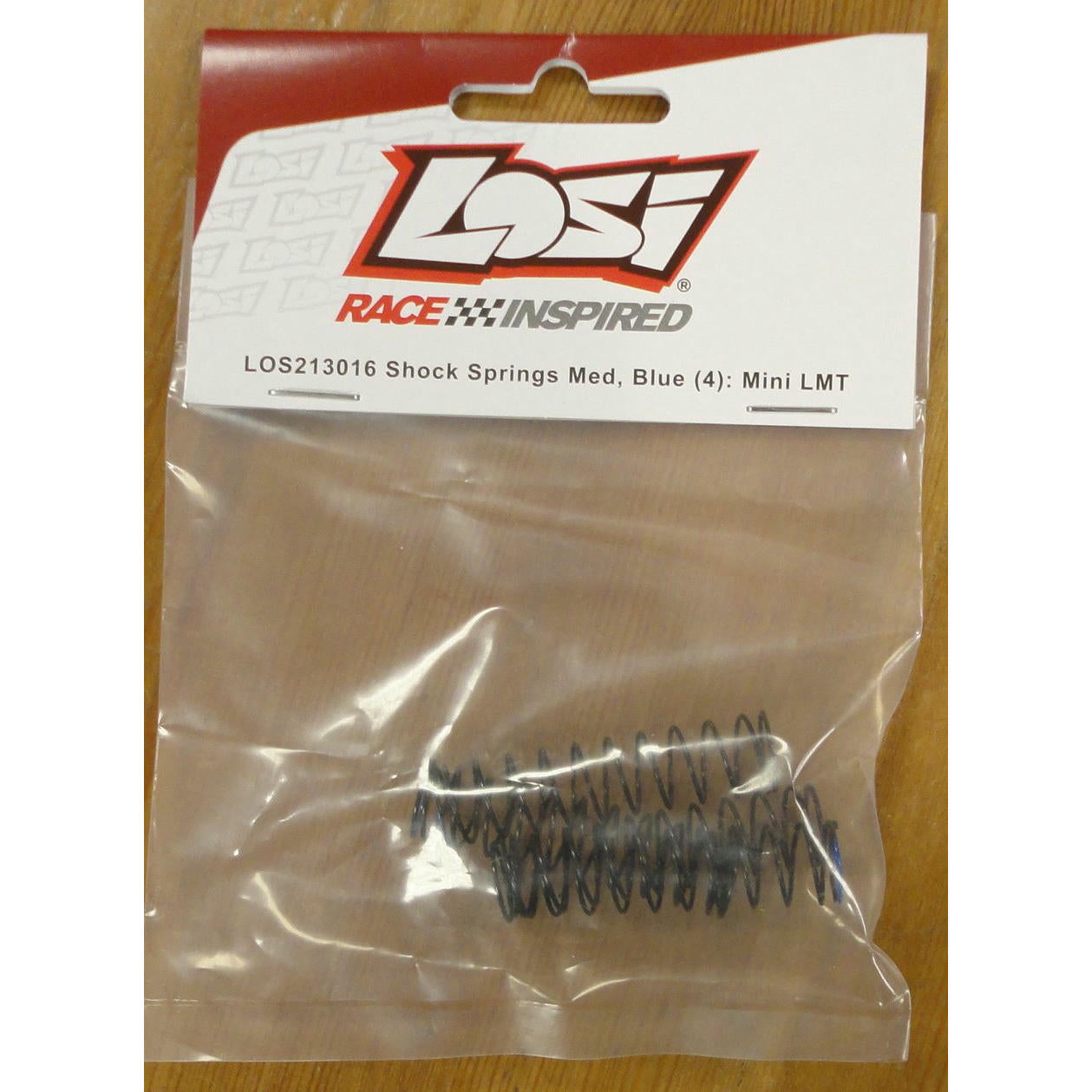 Image of Losi 1/18th Mini-LMT Shock Springs (Blue, Medium, 4pcs) LOS213016