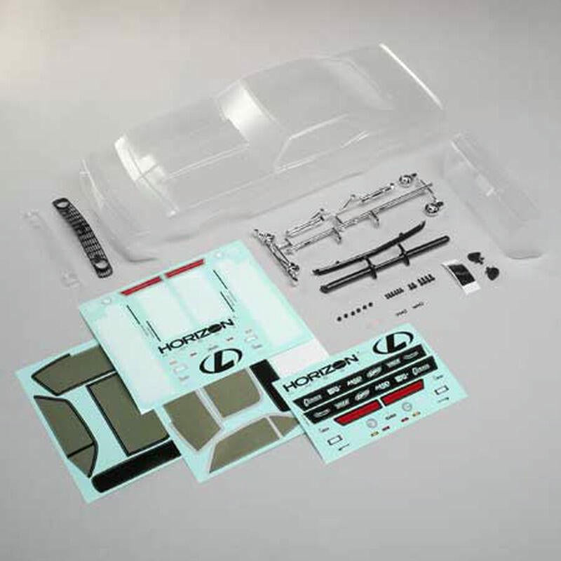 Losi 1969 Chevy Camaro Body Set Clear V100 LOS230081 Car/Truck Bodies