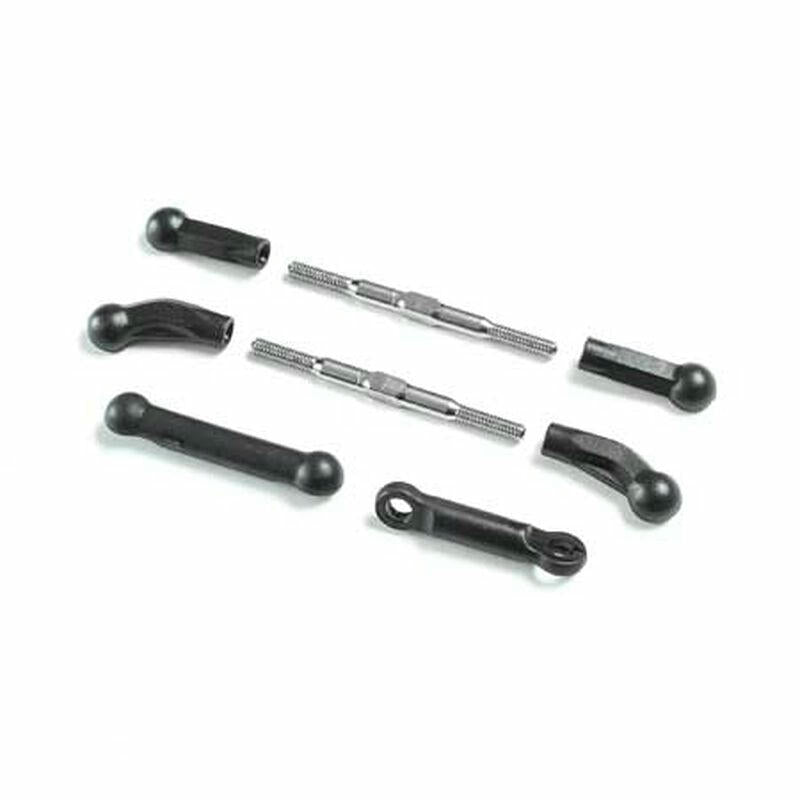 Image of Losi 22S Drag Car (Truck) Front & Rear Camber Link Set LOS234045