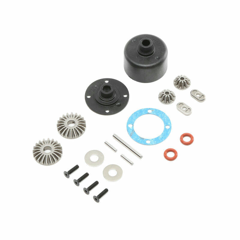 Image of Losi 8B/8T 8ight Differential Case & Hardware LOS242015