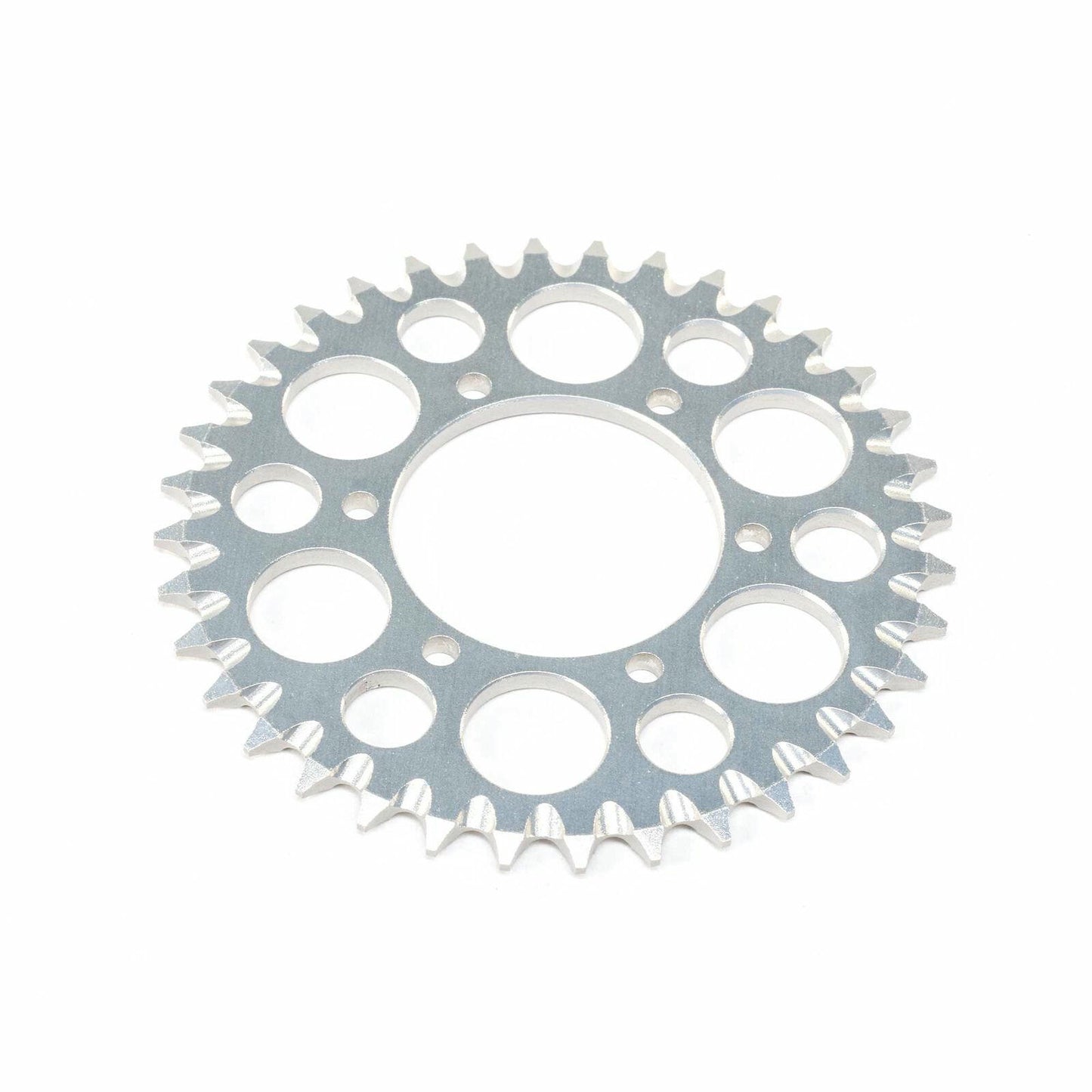 Image of Losi Promoto-MX Motorcycle Clear Anodized Hub Chain Sprocket LOS262003