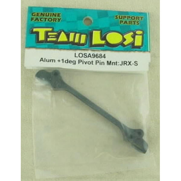 Aluminum +1 degree Pivot Pin Mount:JRX-S