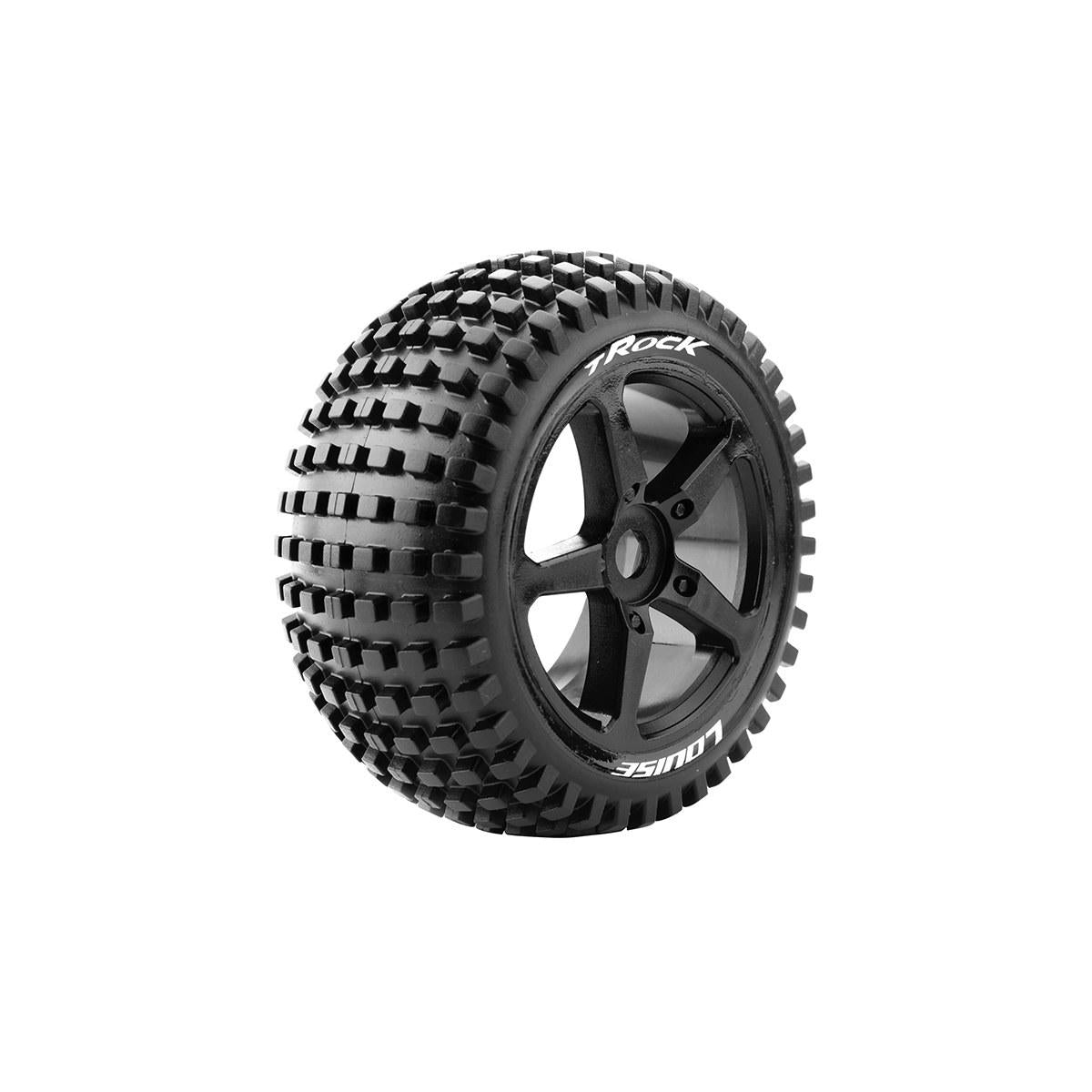 Image of T-Rock 1/8 Off-Road Truggy Tires, 0 Offset, 17mm,