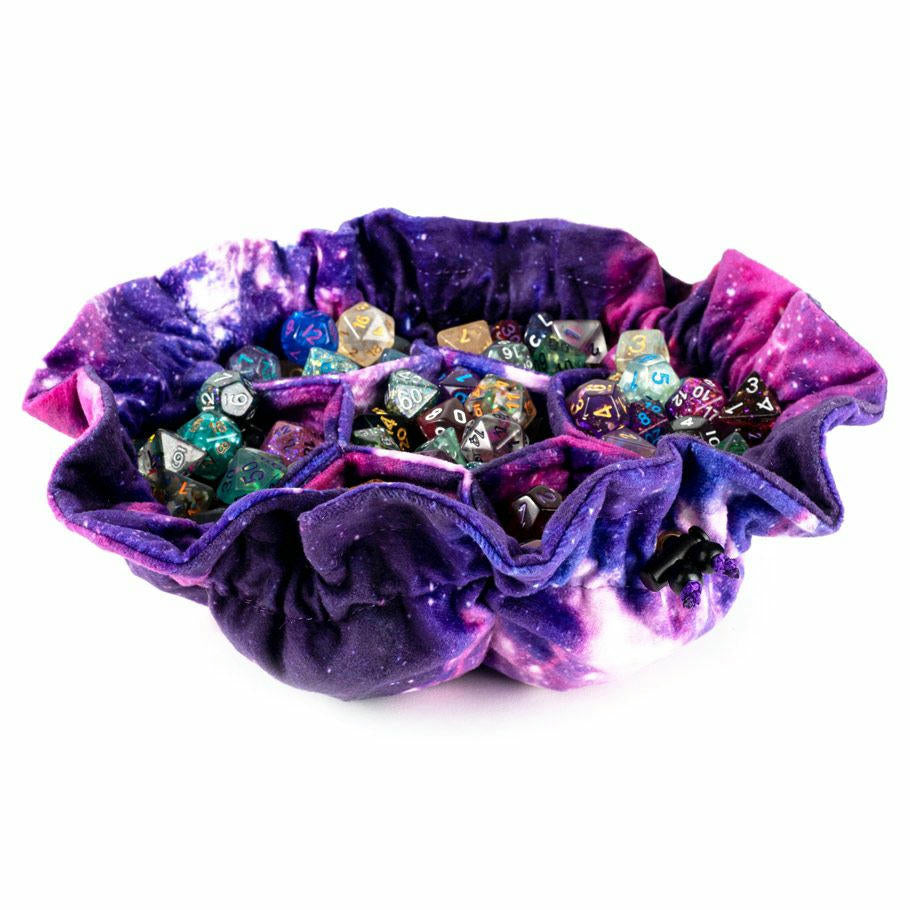 Image of Fanroll Nebula Velvet RPG Dice Bag w/Pockets MET9102