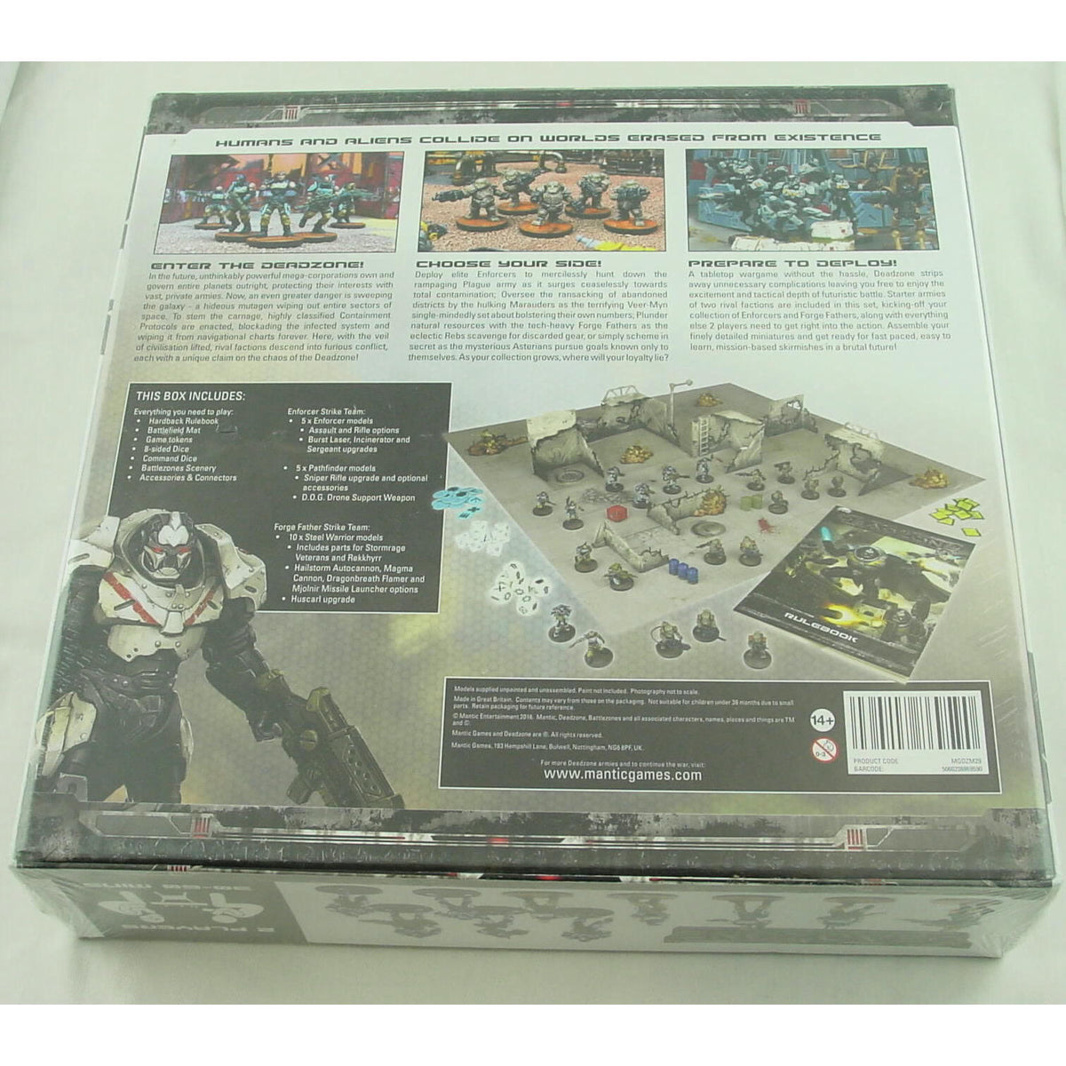 Mantic Games MGDZM29 Deadzone 2nd Edition 20x 28mm Miniatures